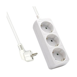 Regleta de tres enchufes sin interruptor de encendido Ewent EW395 3680W