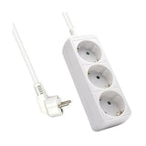 Regleta de tres enchufes sin interruptor de encendido Ewent EW395 3680W