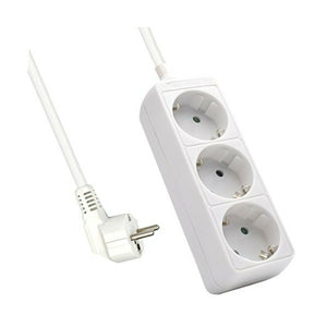 Regleta de tres enchufes sin interruptor de encendido Ewent EW395 3680W