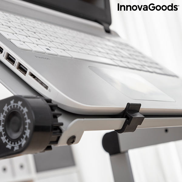 Mesa para portátil ajustable multiposición Omnible InnovaGoods