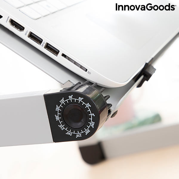 Mesa para portátil ajustable multiposición Omnible InnovaGoods
