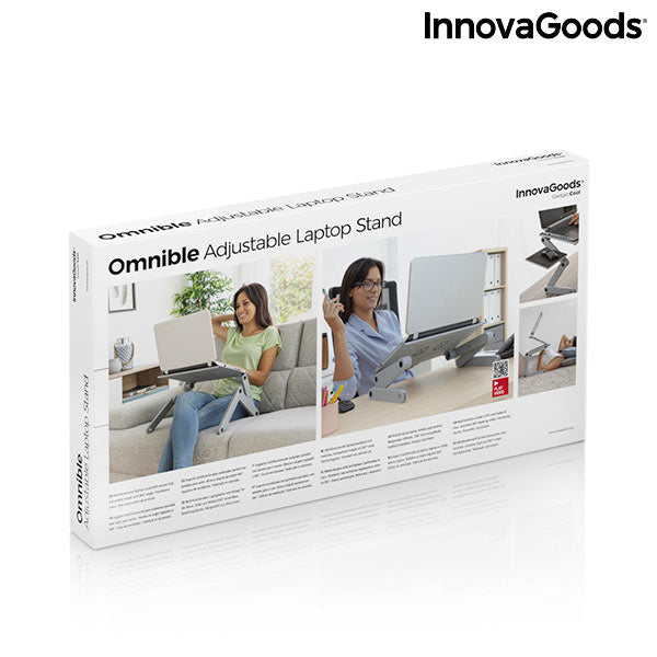 Mesa para portátil ajustable multiposición Omnible InnovaGoods