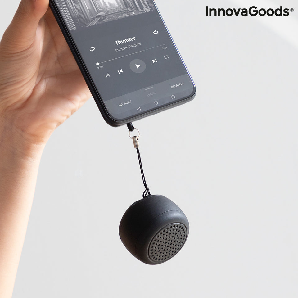 Mini altavoz inalámbrico portátil recargable Miund InnovaGoods