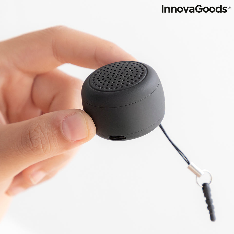 Mini altavoz inalámbrico portátil recargable Miund InnovaGoods