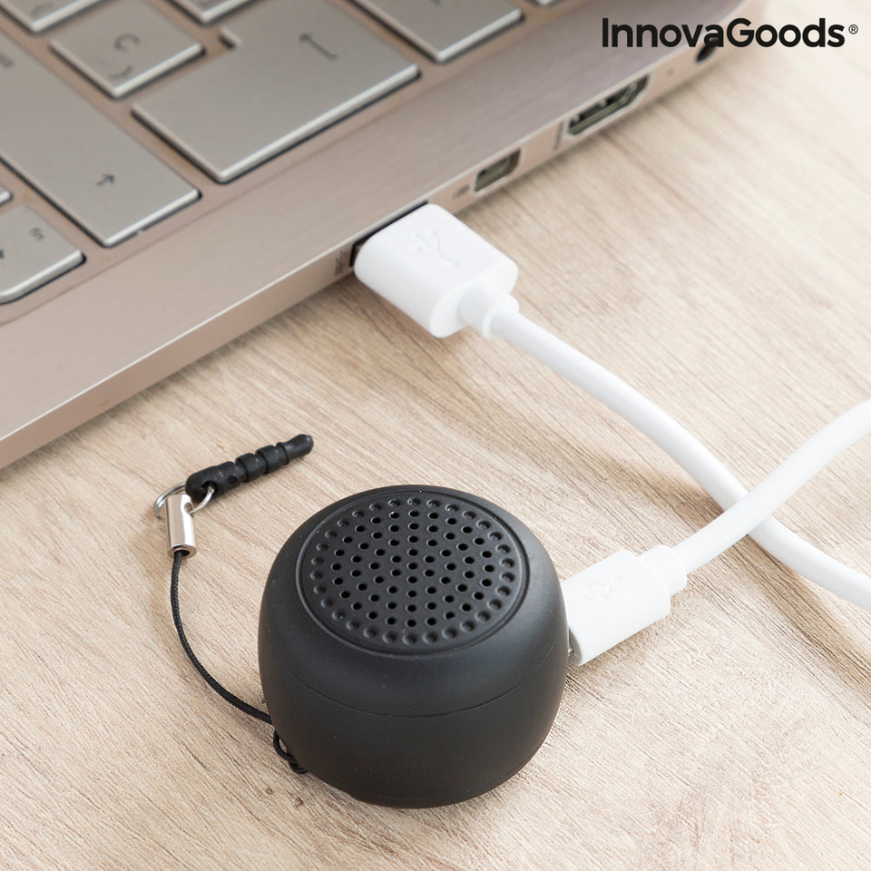 Mini altavoz inalámbrico portátil recargable Miund InnovaGoods
