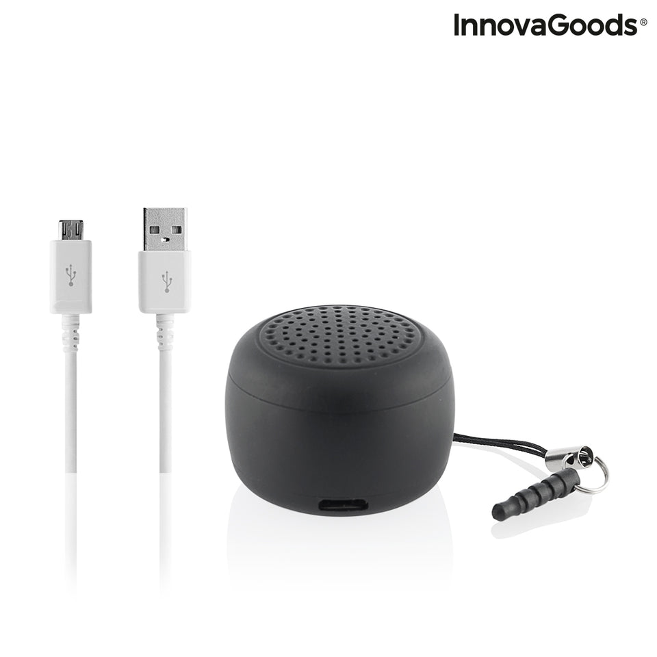 Mini altavoz inalámbrico portátil recargable Miund InnovaGoods