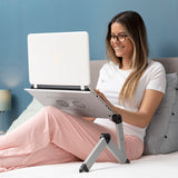 Mesa para portátil ajustable multiposición Omnible InnovaGoods