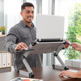 Mesa para portátil ajustable multiposición Omnible InnovaGoods
